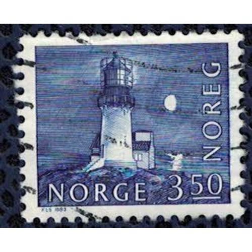 Norvège 1983 Oblitéré Used Phare De Lindesnes Lighthouse Su