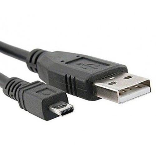 Cable Usb De Charge Donnee Camera Appareil Photo Sony Nikon Coolpix S9500,S9200,S9100