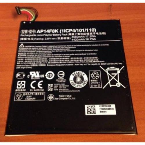 Battery Batterie Tablette Acer Iconia One 8 B1-810 1icp4/101/110