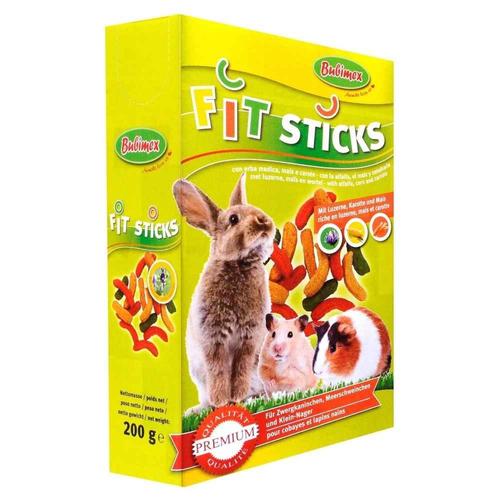 Aliment Complet Fit Sticks Pour Rongeurs - Bubimex - 200g