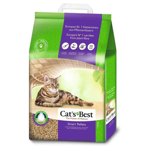 Cat's Best - Litière Végétale Smart Pellets Pour Chat - 20l