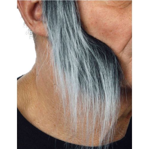 Rouflaquettes Longues Grisonnante Adulte Taille Unique