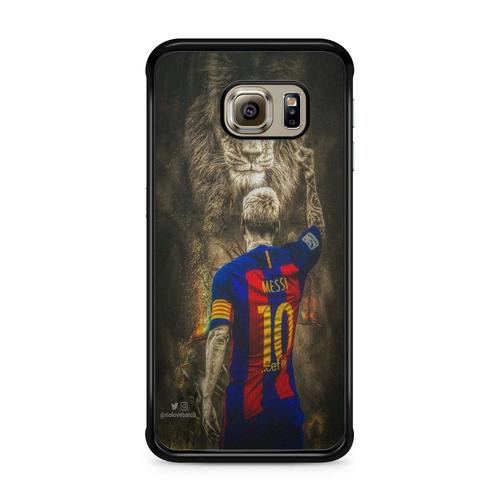 Coque Pour Samsung Galaxy S7 Silicone Tpu Lionel Messi Leo Ronaldo Barcelone Ballon D'or Ref 2163
