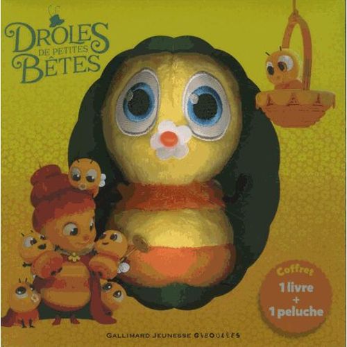 Coffret Drôles De Petites Bêtes - Le Bout'd'chou De Loulou - Loulou Raconte La Belle Histoire D'apollon Et Marguerite - Avec Une Peluche