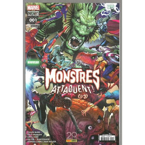 Les Monstres Attaquent N° 1 - Marvel Now
