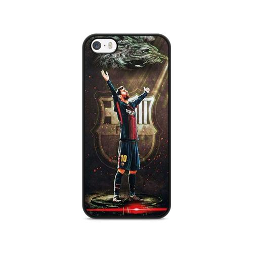 Coque Pour Iphone 7 / 8 / Se 2020 / Se 2022 Silicone Tpu Lionel Messi Leo Ronaldo Barcelone Ballon D'or Ref 2305