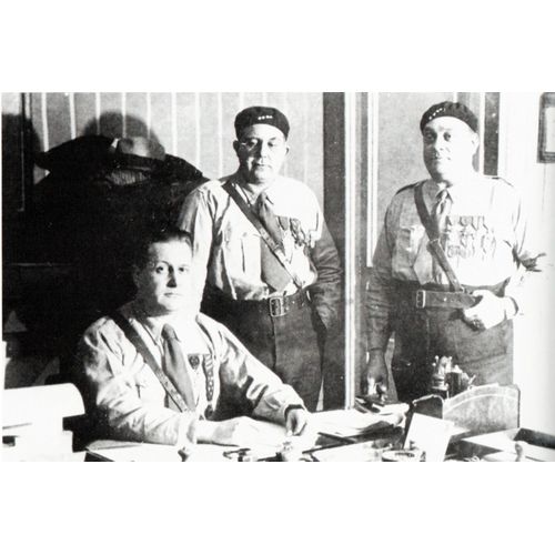 Ww2 - Chefs Des Francistes En 1941 : Marcel Bucart, Jb Lhérault Et Paul Lafitte