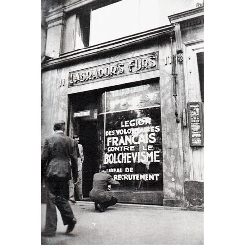 Ww2 - Lvf - Ouverture D'un Bureau De Recrutement À Paris