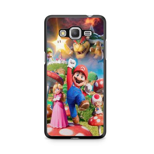 Coque Pour Samsung Galaxy J5 2016 ( J510 ) Super Mario Bross Jeu Video Princesse Luigi Toad Chamignon Ref 3253