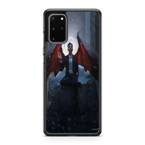 Coque Pour Samsung Galaxy S20 Fe Silicone Tpu Lucifer Morningstar Série Diable Ange Paradis Enfer Ref 428