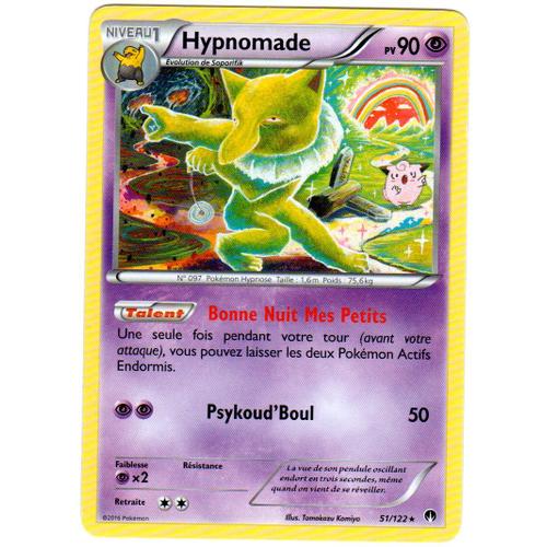 Pokemon - Hypnomade - 51/122 - Rare