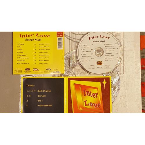Inter Love - Soirée Myel, Vol. 1 _Rudy D'alexis/ Joe Gam/ Joy's / Victor Martinel_