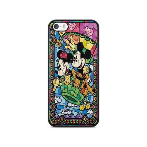 Coque Pour Iphone 6 / 6s Silicone Tpu Mickey Mouse Disney Minnie Amis Dessin Animé Ref 6603