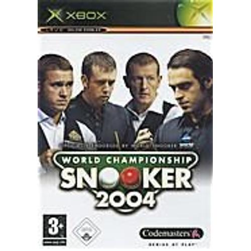 World Championship Snooker 2004 - Ensemble Complet - 1 Utilisateur - Xbox