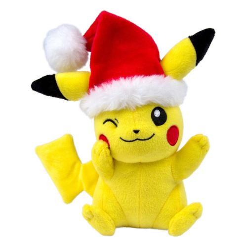Pokemon Peluche Santa Pikachu 20 Cm