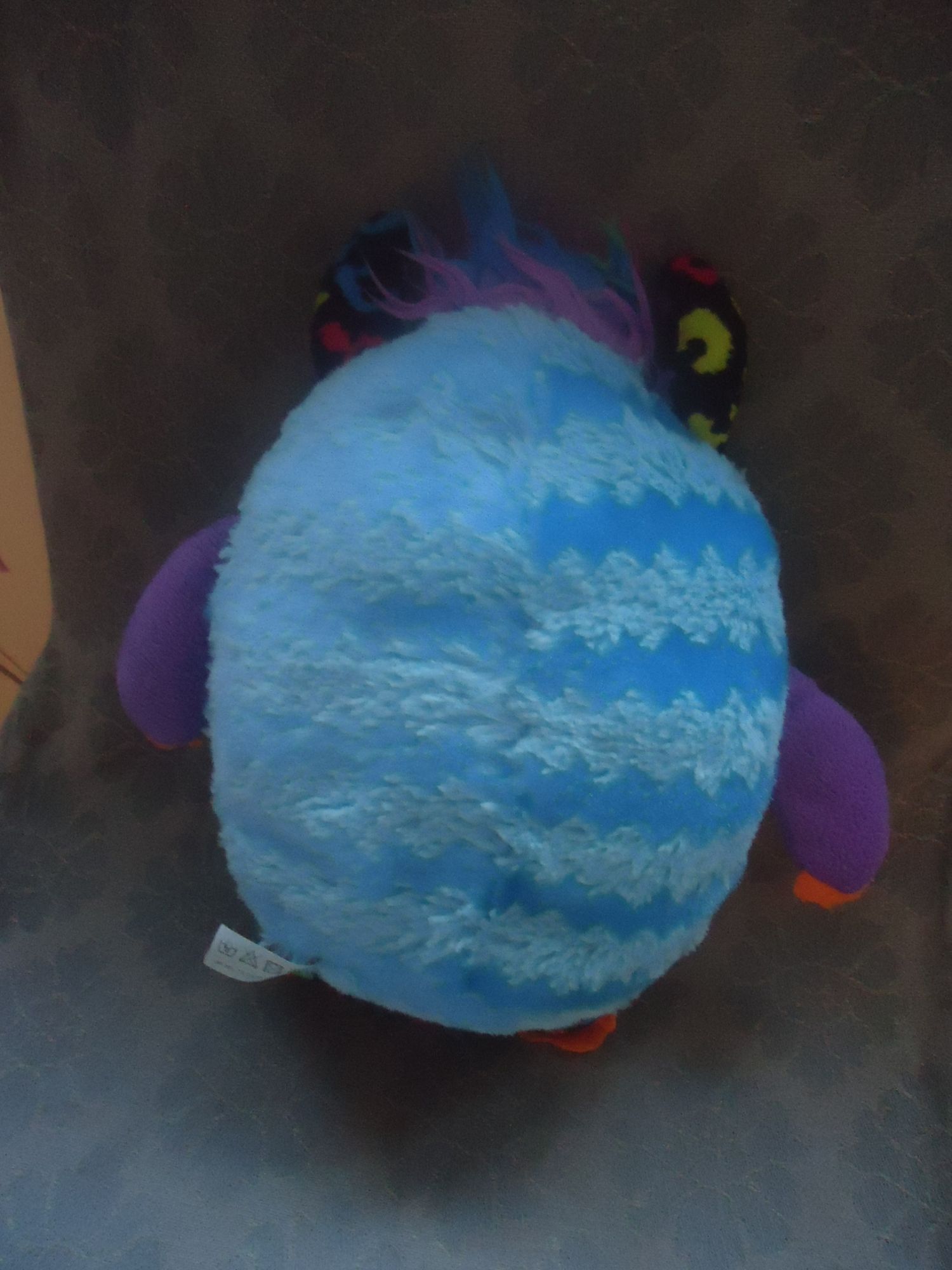 Monstre Bash En Peluche Un Oeil Bleu 30 Cm Toi Toys Rakuten