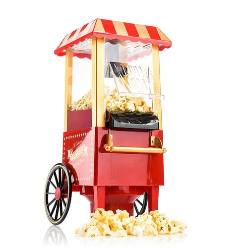 Machine à pop-corn sans ajout d'huile Gadgy style rétro