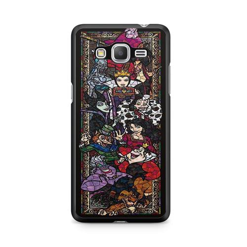 Coque Pour Samsung Galaxy Grand Prime Personnages Disney Mozaique Vitrail Belle Et La Bete Cendrillon Clochette Stitch Ref 652