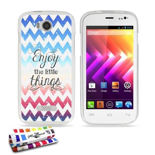Coque Case Wiko Iggy Enjoy 1 Contour Transparent Silicone Souple (Tpu)