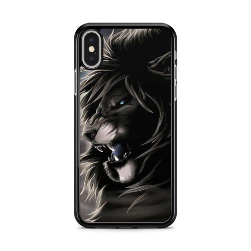 Coque Pour Iphone Xr Silicone Tpu Lion King Afrique Tigre Tiger Sauvage Lionne Incas Art Roi Lion Panthere Ref 110