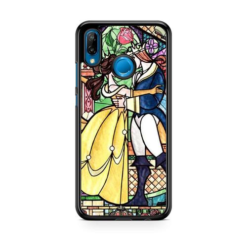 Coque Pour Samsung Galaxy A10s Silicone Tpu Personnages Disney Mozaique Vitrail Belle Et La Bete Cendrillon Clochette Stitch Ref 1292