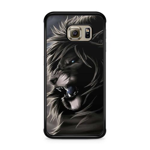 Coque Pour Samsung Galaxy S6 Lion King Afrique Tigre Tiger Sauvage Lionne Incas Art Roi Lion Panthere Ref 161