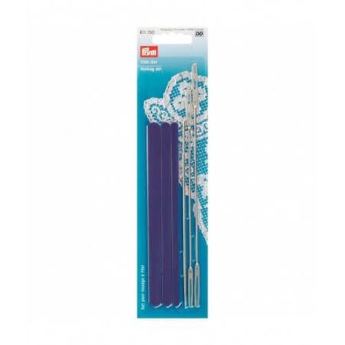 Set Pour Nouage À Filet - Prym Bleu