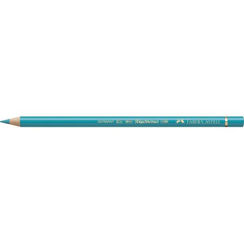 Faber-Castell Lot De 5 Crayons De Couleur Polychromos Mine 3,8mm À L'huile Vert Cobalt