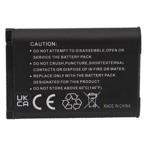 EXTENSILO 3x Batterie compatible avec Hitachi VM-H91E, VM-H945 appareil photo (6600mAh, 7,4V, Li-ion)