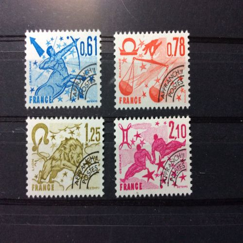 France 1978 - Préoblitérés Yvert 154/157. Neufs** Luxe