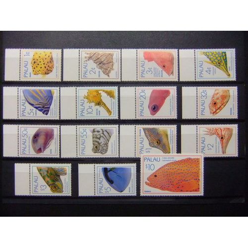 Palau 1995 Faune Marine De Palau Yvert 750 / 763 + 773 ** Mnh /123