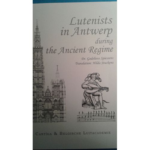Lutenists En Antwerp During The Ancient Regime