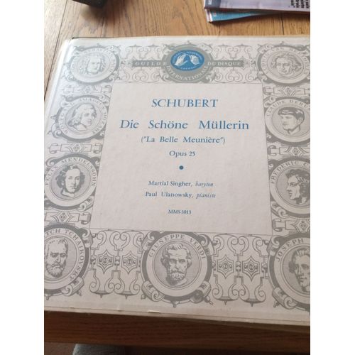 Schubert La Belle Meunière Martial Singher