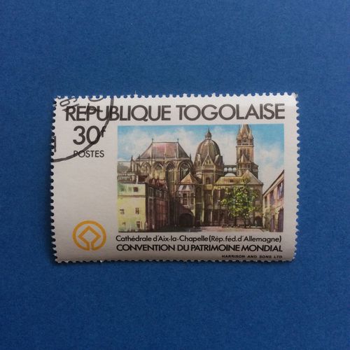 Togo - Convention Du Patrimoine Mondial - Cathédrale D'aix-La-Chapelle (Y & T 1044)