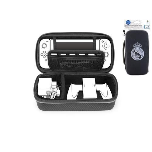 SA5442-13 Housse - Malette de rangement XL rigide et anti-choc - Nintendo  Switch console et accessoires - Real Madrid