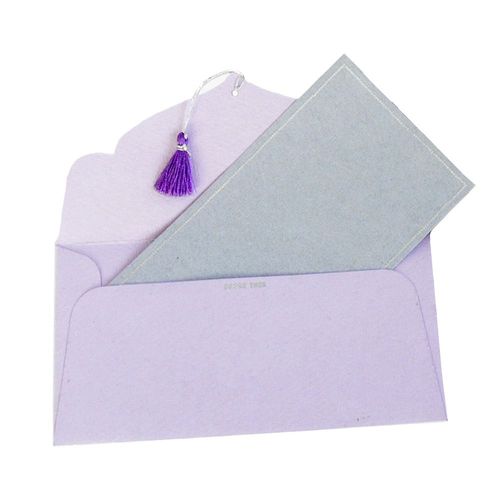 Carte 19x10cm Gris/Argent 5 Pièces