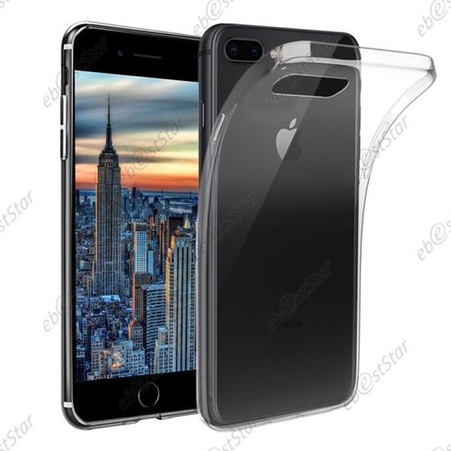 Ebeststar ® Pour Apple Iphone 8 (2017) 4,7", Iphone 7 (2016) - Housse Etui Coque Pochette Silicone Gel Souple Ultra Fine Slim 0,3mm Et Invisible, Couleur Transparent