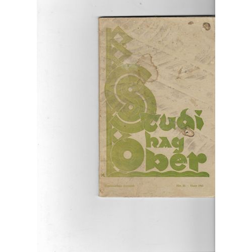 Studi Hag Ober 20