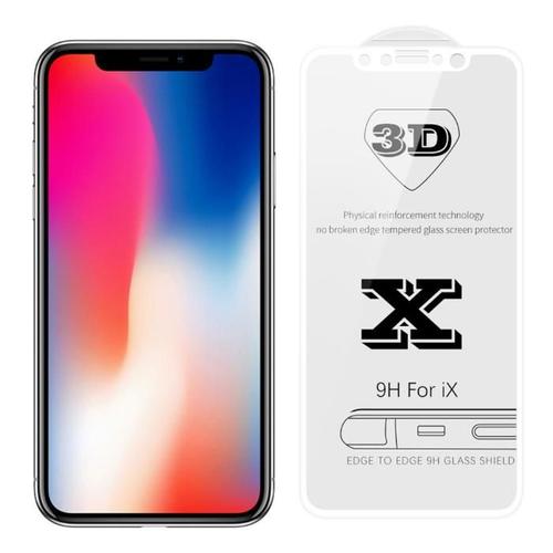 Vitre 3d Curved Protection Verre Trempé Protecteur Écran Film Pour Iphone X/10