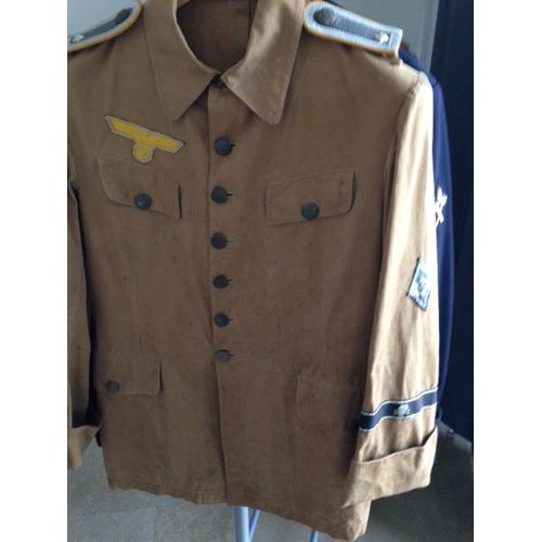 Veste De La Panzerdivision Hitlerj¨Gend Afrikakorps 1943