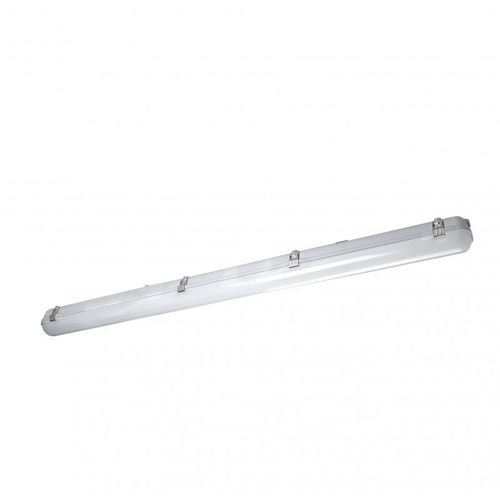 Plafonnier Solid, Polycarbonate, Gris, 126 Cm