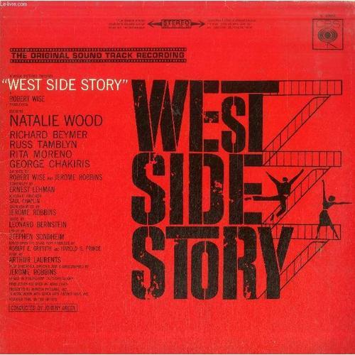 Disque Vinyle 33t : West Side Story - Prologue, Jet Song, Something's Coming, Dance At The Gym, Maria, America, Tonight, Gee, Officer Krupke!, I Feel Pretty, One Hand, One Heart, Quintet ...