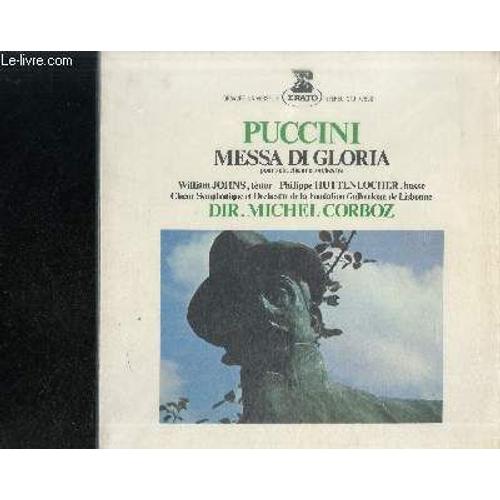 Disque Vinyle 33t : Messa Di Gloria Pour Soli, Choeur Et Orchestre
