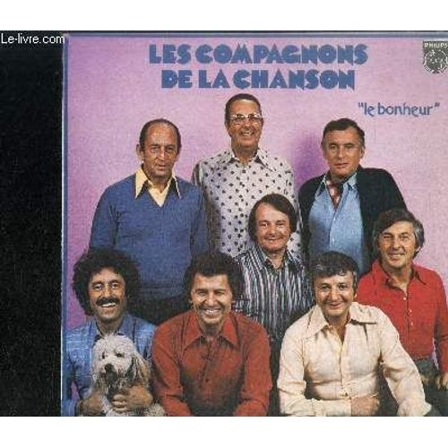 Disque Vinyle 33t : Le Bonheur - Le Loup-Garou, Camarade, Le Bonheur Est Dans Le Pré, Poème, Doux C'est Doux, Le Grand Serpent Maigre, Le Bonheur, Maria, Le Petit Roi Arthur Dupont, La ...