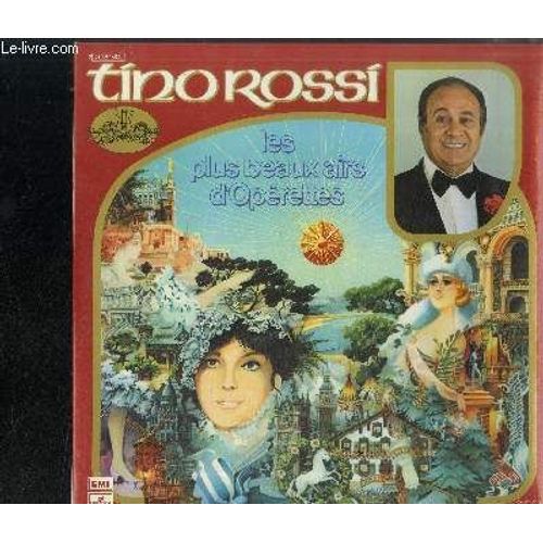 Disque Vinyle 33t : Les Plus Beaux Airs D'operettes - Le Pays Du Sourire, Princesse Czardas, La Veuve Joyeuse, No No Nanette, Valses De Vienne, L'auberge Du Cheval Blanc, Rose-Marie, Les ...