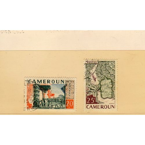 Timbres-Poste Du Cameroun (Production Bananière)