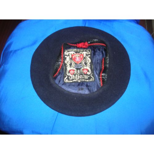 Béret Adjaly Extra Basque Imperméable Pure Laine.