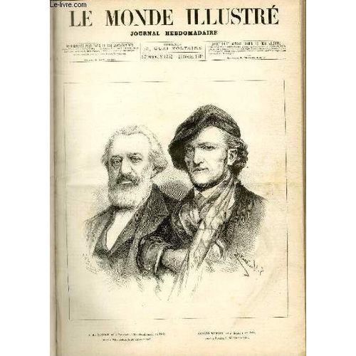 Le Monde Illustre N°1352 F. De Flottow, Né À Teutendorf (Mecklembourg), En 1812, Mort À Wiesbaden, Le 24 Janvier 1883