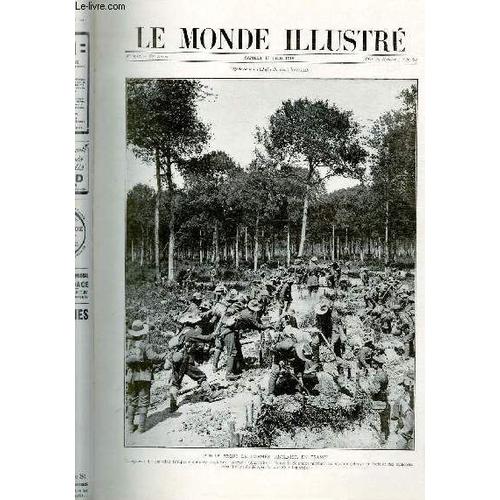 Le Monde Illustre N°3052 Sur Le Front De L'armée Anglaise En France