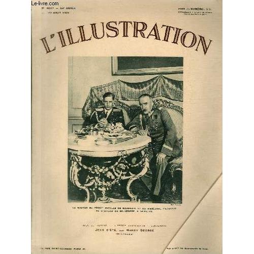 L'illustration Journal Universel N° 4617 - Le Gouter Du Prince Nicolas De Roumanie Et Du Maréchal Pilsudski Au Chateau Du Belvédère, À Varsovie - L'ouverture Du Parlement Bulgare À Sofia.